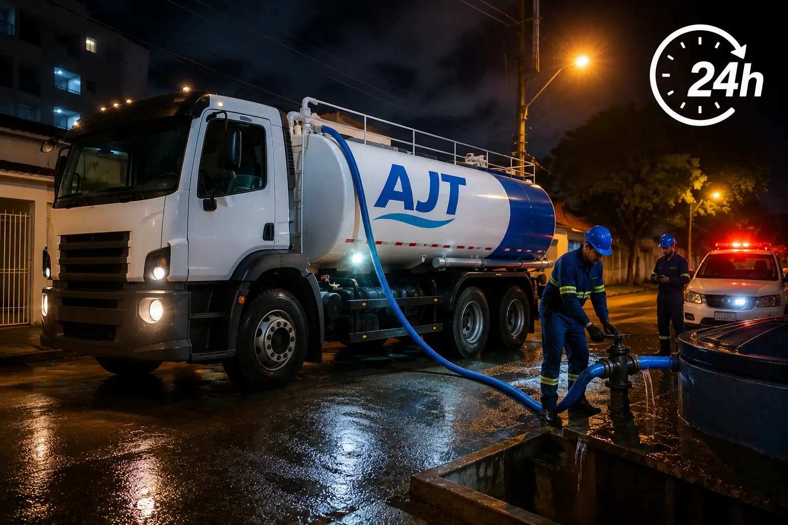 Atendimento emergencial 24h da AJT em Palhoça